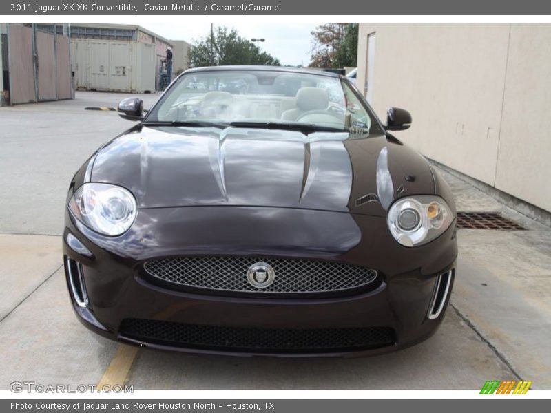 Caviar Metallic / Caramel/Caramel 2011 Jaguar XK XK Convertible