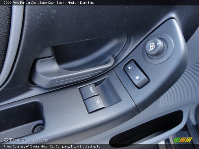 Black / Medium Dark Flint 2009 Ford Ranger Sport SuperCab