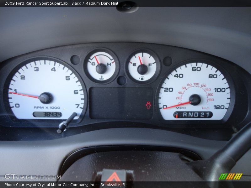  2009 Ranger Sport SuperCab Sport SuperCab Gauges