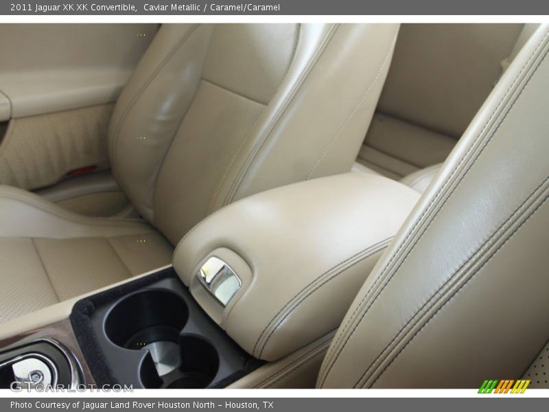 Caviar Metallic / Caramel/Caramel 2011 Jaguar XK XK Convertible