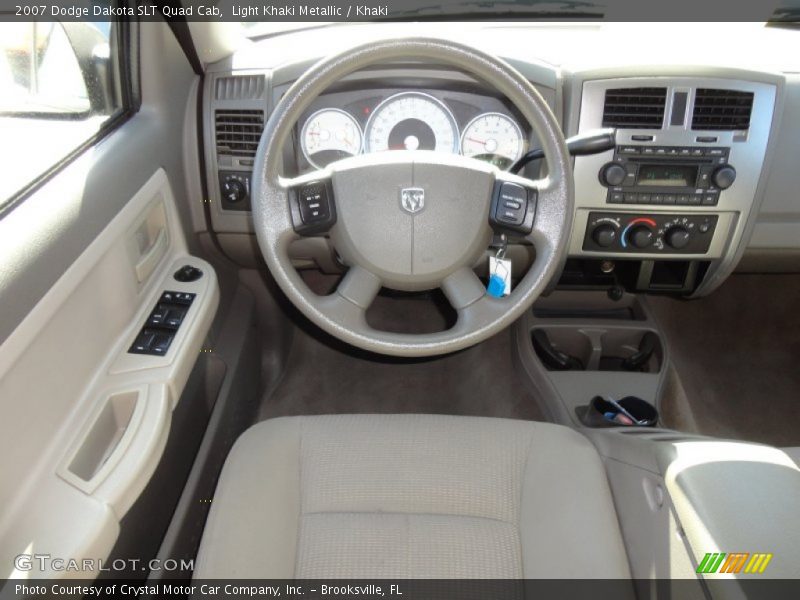 Dashboard of 2007 Dakota SLT Quad Cab