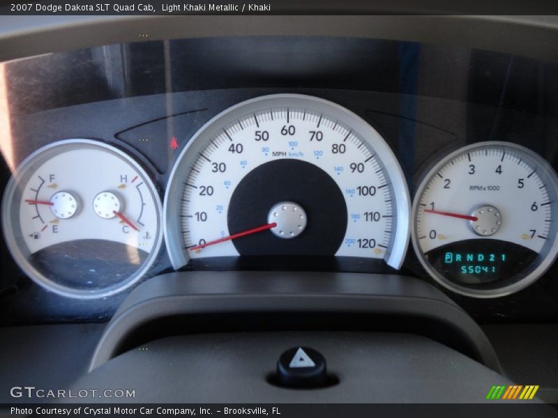  2007 Dakota SLT Quad Cab SLT Quad Cab Gauges