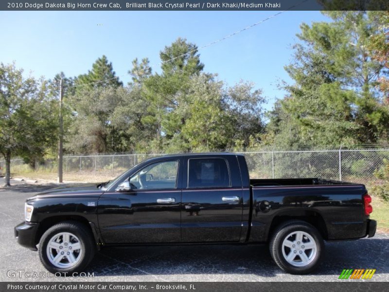  2010 Dakota Big Horn Crew Cab Brilliant Black Crystal Pearl