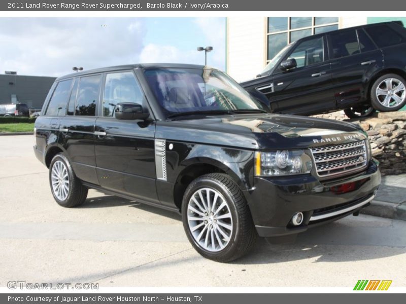 Barolo Black / Ivory/Arabica 2011 Land Rover Range Rover Supercharged