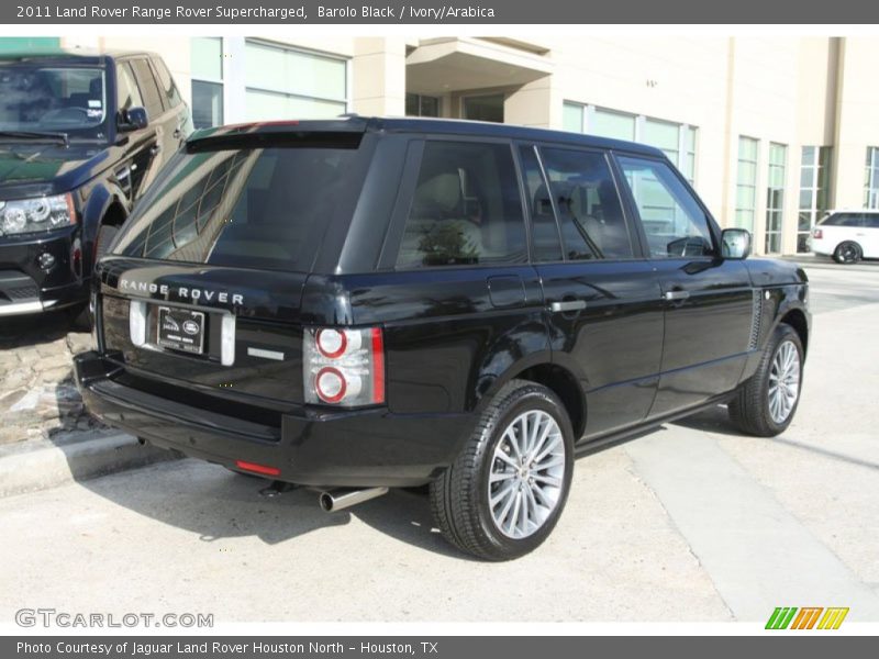 Barolo Black / Ivory/Arabica 2011 Land Rover Range Rover Supercharged