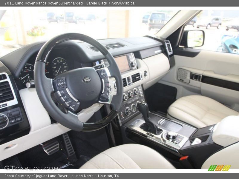 Barolo Black / Ivory/Arabica 2011 Land Rover Range Rover Supercharged
