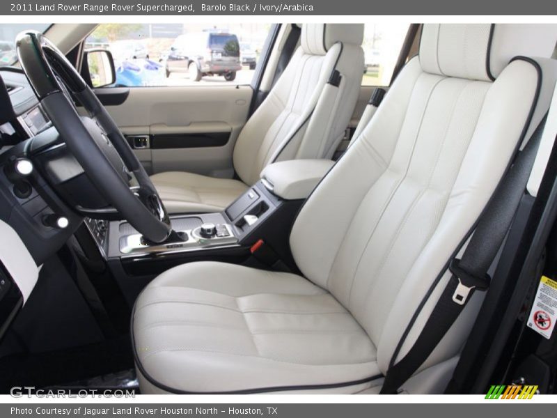Barolo Black / Ivory/Arabica 2011 Land Rover Range Rover Supercharged