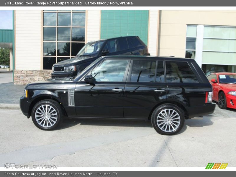 Barolo Black / Ivory/Arabica 2011 Land Rover Range Rover Supercharged