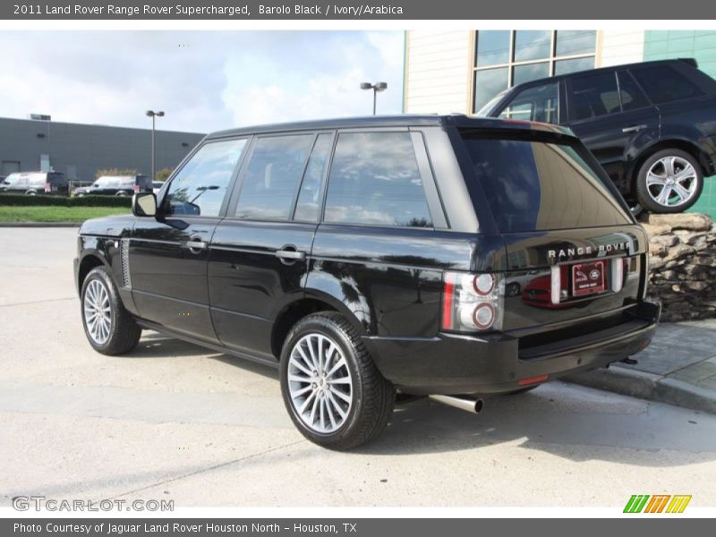 Barolo Black / Ivory/Arabica 2011 Land Rover Range Rover Supercharged