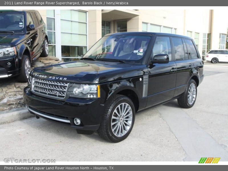 Barolo Black / Ivory/Arabica 2011 Land Rover Range Rover Supercharged