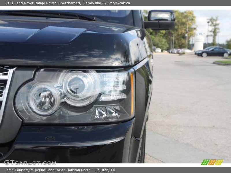 Barolo Black / Ivory/Arabica 2011 Land Rover Range Rover Supercharged