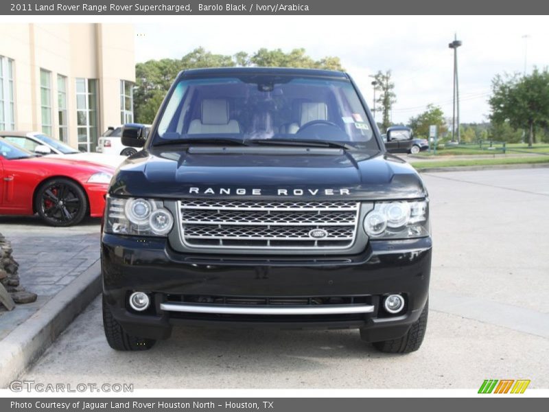 Barolo Black / Ivory/Arabica 2011 Land Rover Range Rover Supercharged