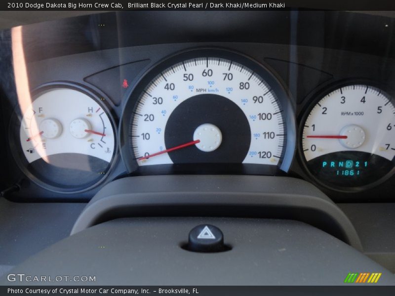  2010 Dakota Big Horn Crew Cab Big Horn Crew Cab Gauges