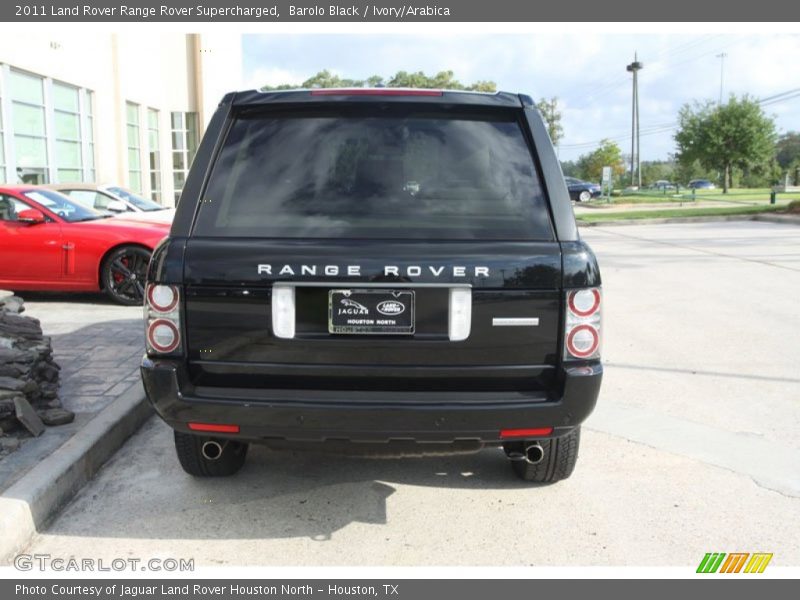 Barolo Black / Ivory/Arabica 2011 Land Rover Range Rover Supercharged
