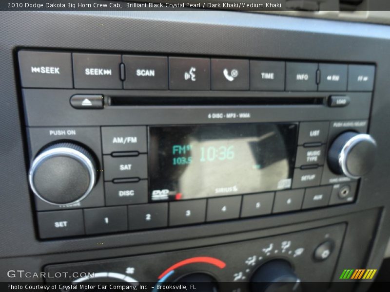 Audio System of 2010 Dakota Big Horn Crew Cab