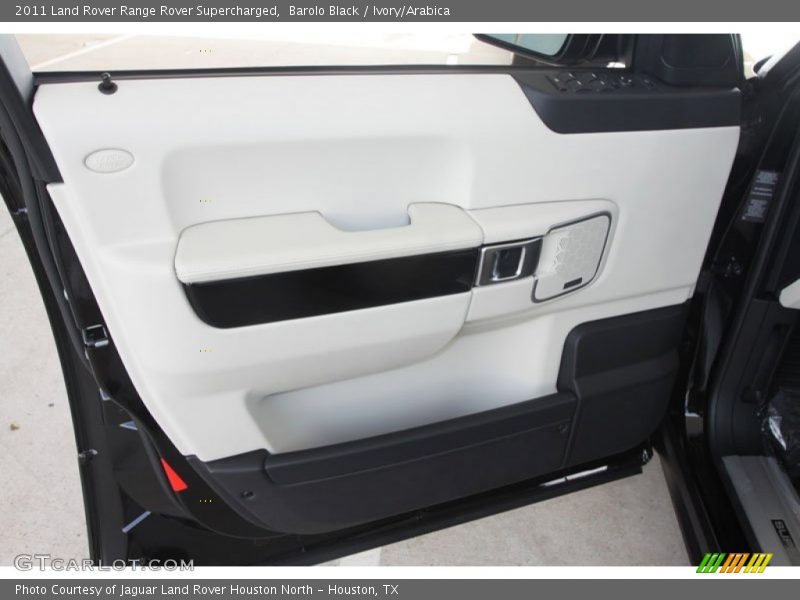 Barolo Black / Ivory/Arabica 2011 Land Rover Range Rover Supercharged