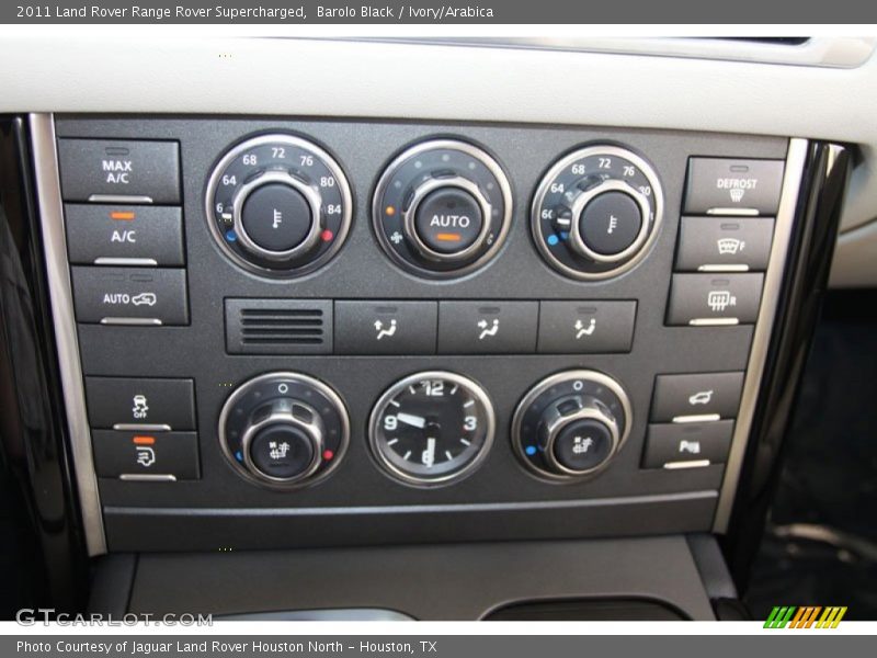 Barolo Black / Ivory/Arabica 2011 Land Rover Range Rover Supercharged