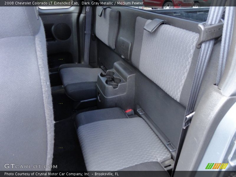 Dark Gray Metallic / Medium Pewter 2008 Chevrolet Colorado LT Extended Cab