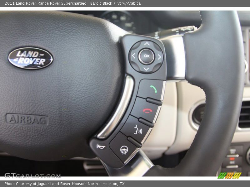 Barolo Black / Ivory/Arabica 2011 Land Rover Range Rover Supercharged