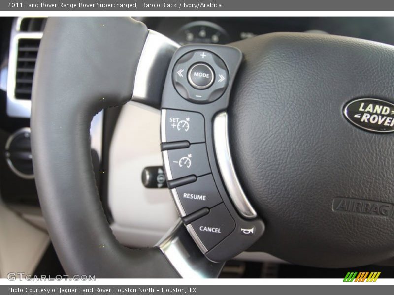 Barolo Black / Ivory/Arabica 2011 Land Rover Range Rover Supercharged