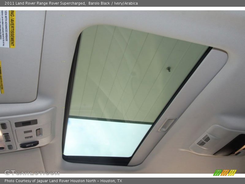 Barolo Black / Ivory/Arabica 2011 Land Rover Range Rover Supercharged