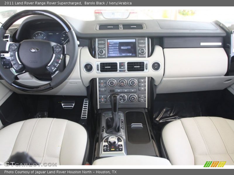 Barolo Black / Ivory/Arabica 2011 Land Rover Range Rover Supercharged