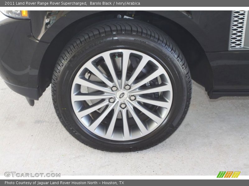 Barolo Black / Ivory/Arabica 2011 Land Rover Range Rover Supercharged