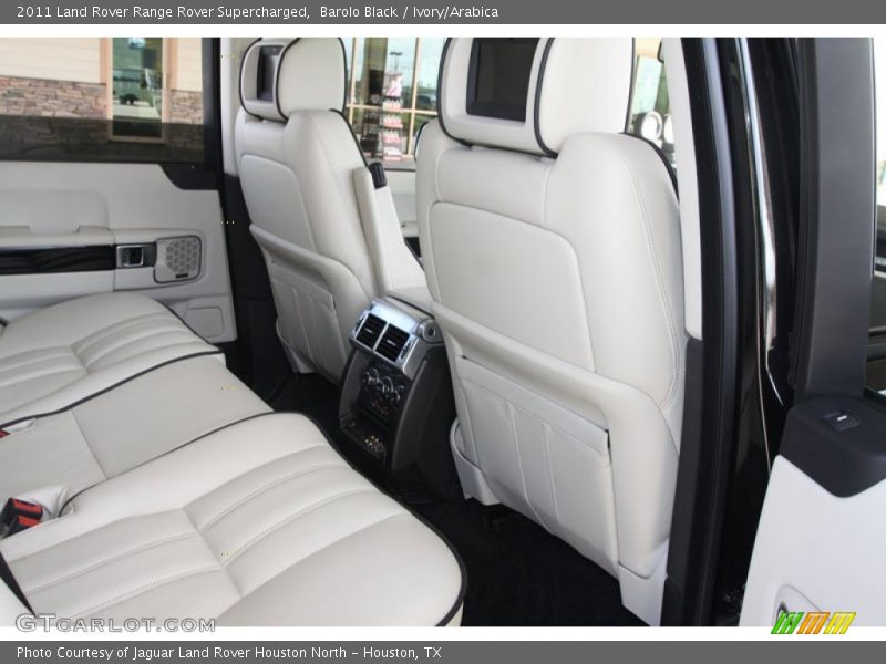 Barolo Black / Ivory/Arabica 2011 Land Rover Range Rover Supercharged