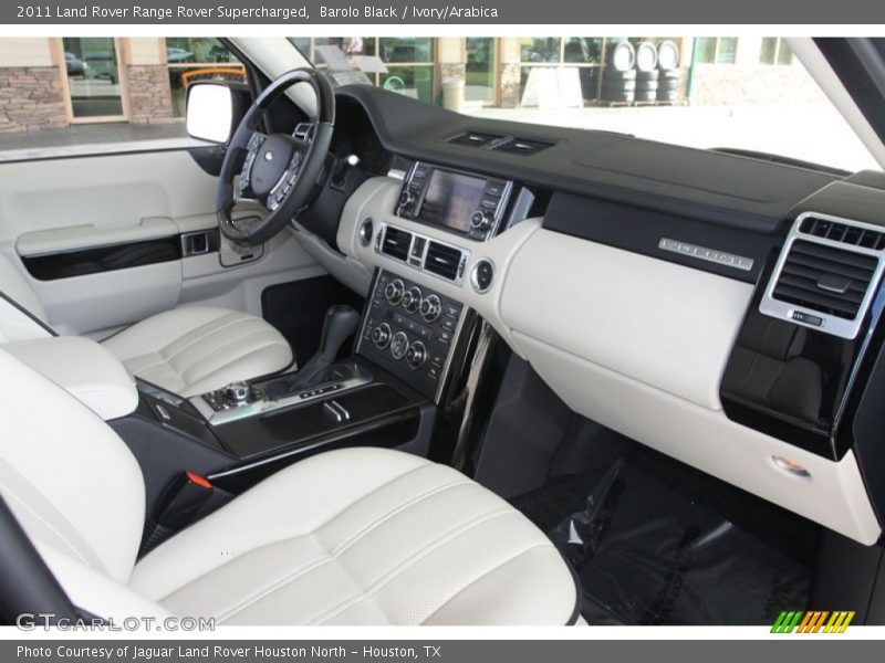 Barolo Black / Ivory/Arabica 2011 Land Rover Range Rover Supercharged