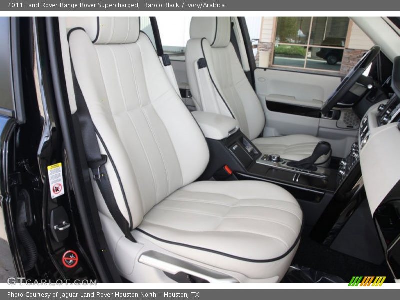 Barolo Black / Ivory/Arabica 2011 Land Rover Range Rover Supercharged