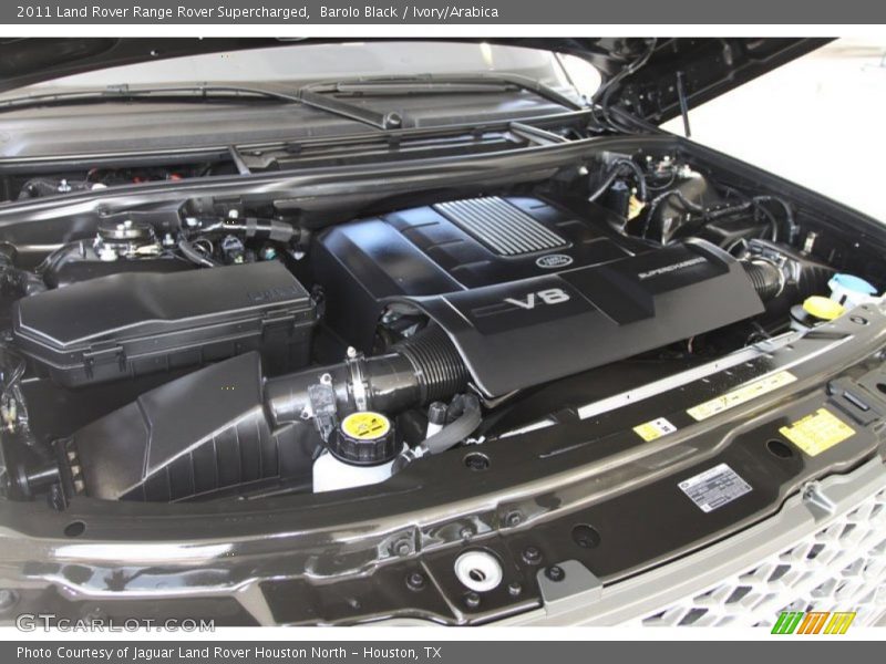 Barolo Black / Ivory/Arabica 2011 Land Rover Range Rover Supercharged