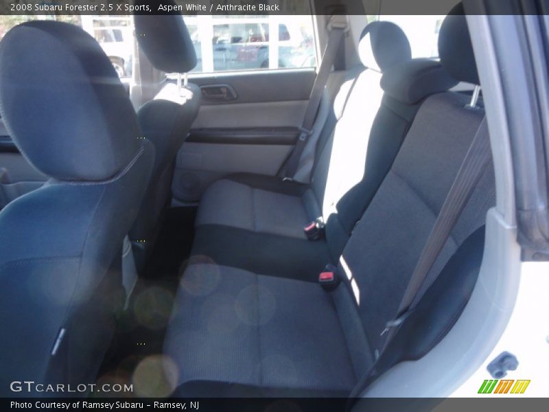 Aspen White / Anthracite Black 2008 Subaru Forester 2.5 X Sports