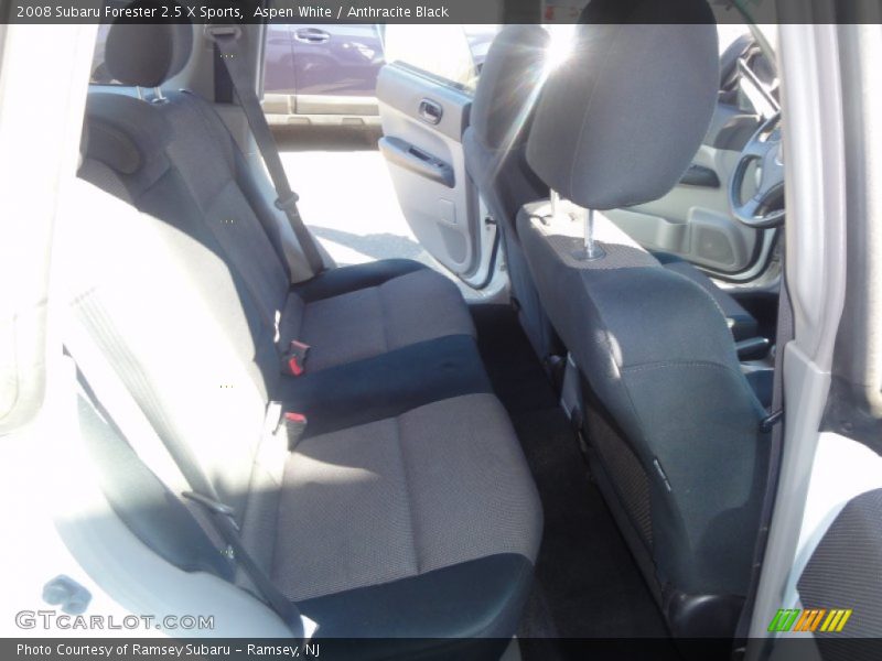 Aspen White / Anthracite Black 2008 Subaru Forester 2.5 X Sports