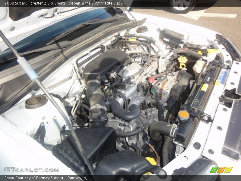 Aspen White / Anthracite Black 2008 Subaru Forester 2.5 X Sports