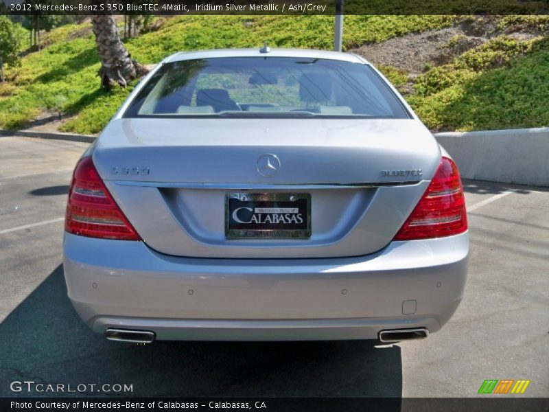 Iridium Silver Metallic / Ash/Grey 2012 Mercedes-Benz S 350 BlueTEC 4Matic