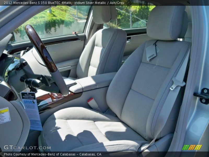 Iridium Silver Metallic / Ash/Grey 2012 Mercedes-Benz S 350 BlueTEC 4Matic
