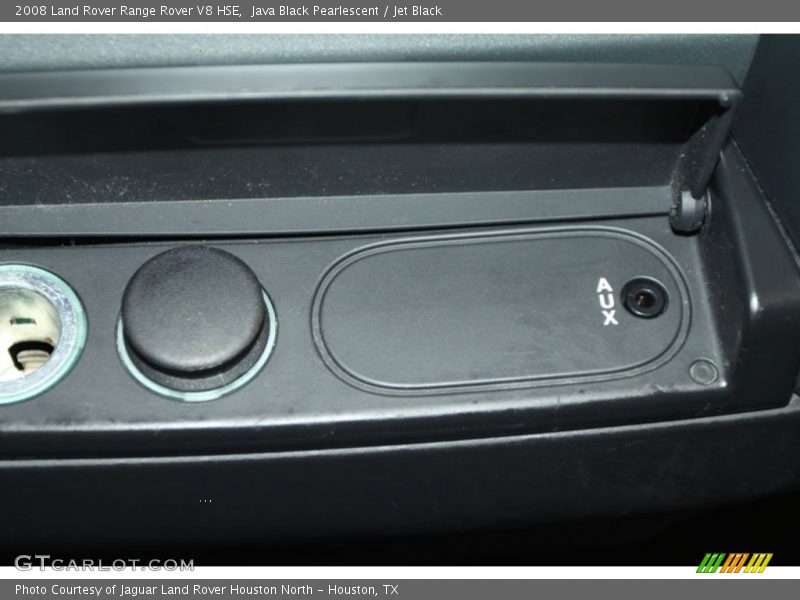 Java Black Pearlescent / Jet Black 2008 Land Rover Range Rover V8 HSE