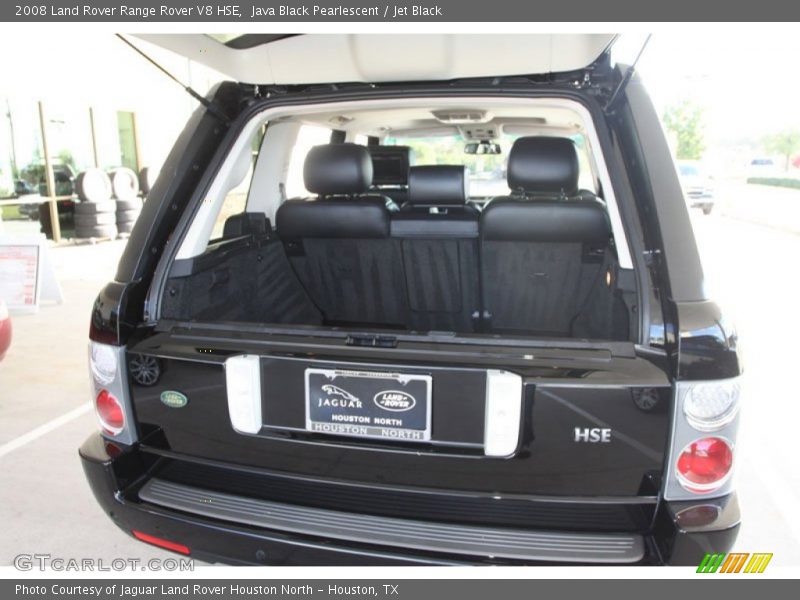 Java Black Pearlescent / Jet Black 2008 Land Rover Range Rover V8 HSE