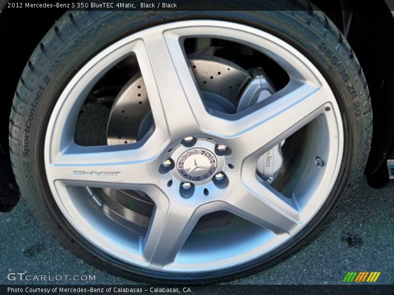 Black / Black 2012 Mercedes-Benz S 350 BlueTEC 4Matic