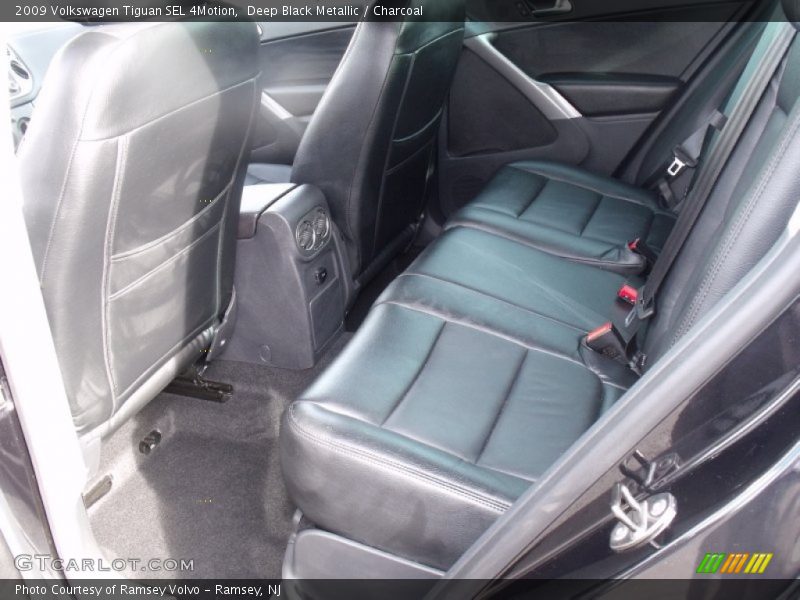Deep Black Metallic / Charcoal 2009 Volkswagen Tiguan SEL 4Motion