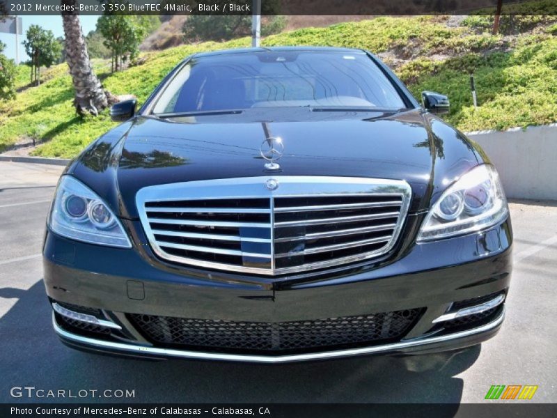 Black / Black 2012 Mercedes-Benz S 350 BlueTEC 4Matic