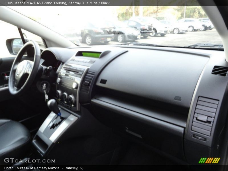Stormy Blue Mica / Black 2009 Mazda MAZDA5 Grand Touring