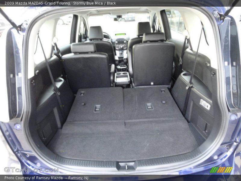 Stormy Blue Mica / Black 2009 Mazda MAZDA5 Grand Touring