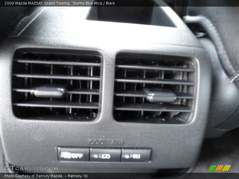 Stormy Blue Mica / Black 2009 Mazda MAZDA5 Grand Touring