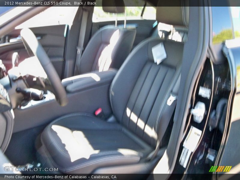  2012 CLS 550 Coupe Black Interior