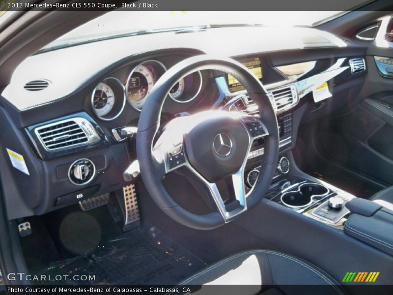 Dashboard of 2012 CLS 550 Coupe