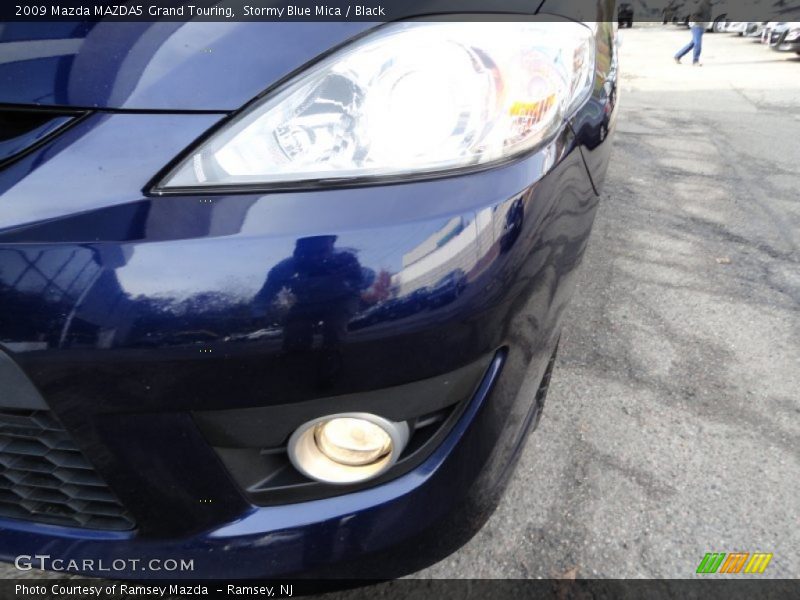 Stormy Blue Mica / Black 2009 Mazda MAZDA5 Grand Touring