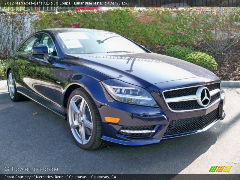 Front 3/4 View of 2012 CLS 550 Coupe