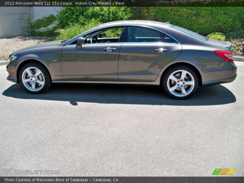  2012 CLS 550 Coupe Indium Grey Metallic