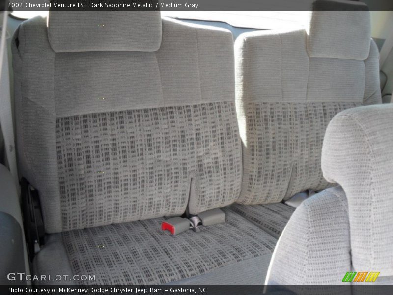 Dark Sapphire Metallic / Medium Gray 2002 Chevrolet Venture LS